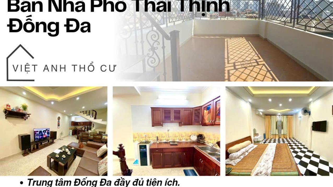 Bán nhà phố Thái Thịnh, An Sinh Đỉnh Cao, 50 Mét Ra Phố, 35mx5T, giá: 7.8 Tỷ