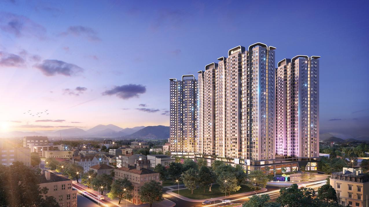 Sang nhượng căn hộ chung cư Tecco Elite 2PN đường Quang Trung Thái Nguyên diện tích 72m² cam kết thuê 9 triệu/tháng