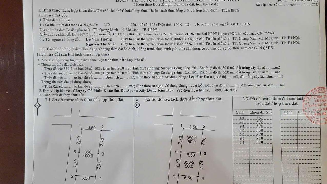 Lô góc 50m, mt 7,5m, giá đầu tư, dòng tiền tốt, vị trí trung tâm