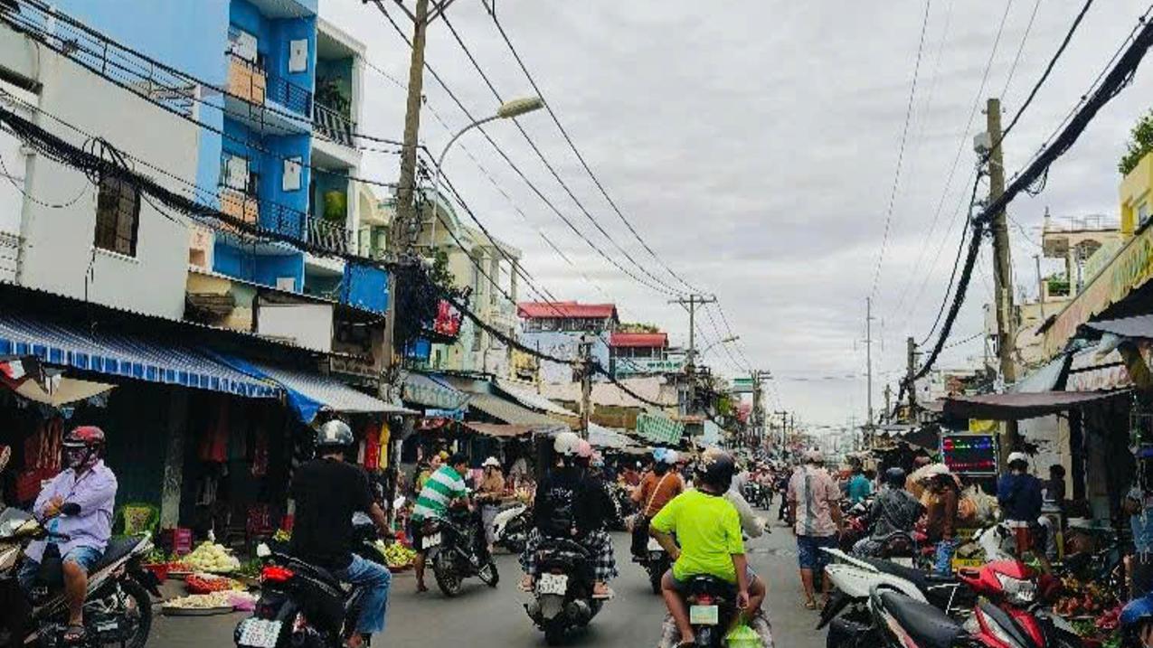 Bán nhà mặt tiền chợ Bùi Minh Trực quận 8 diện tích 143m2 giá 16 tỷ 500 triệu