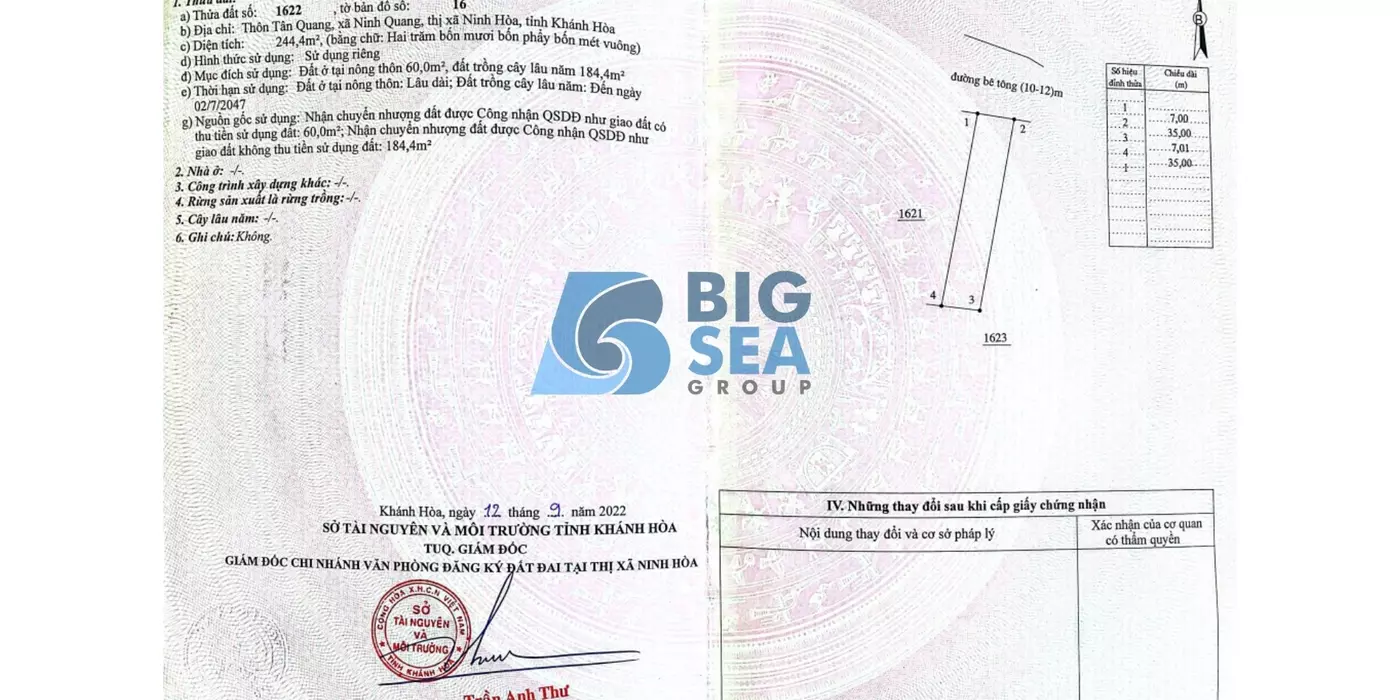Bán nhanh siêu phẩm tại Vân Phong Nha Trang!