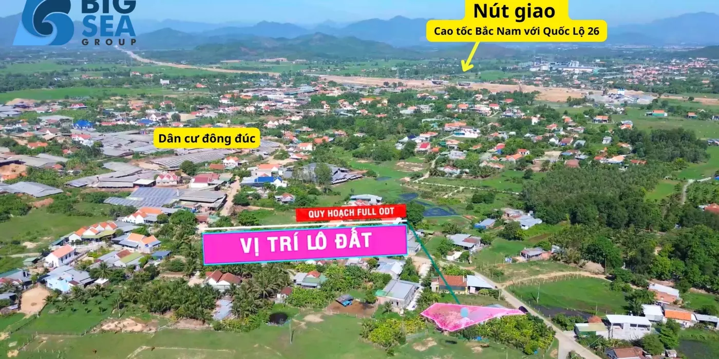 CẦN TIỀN BÁN NHANH SIÊU PHẨM TẠI NINH HÒA GIÁ CHỈ 2.4xx TỶ - 490,8m2 đã có sẵn 80m2 đất ở lâu dài