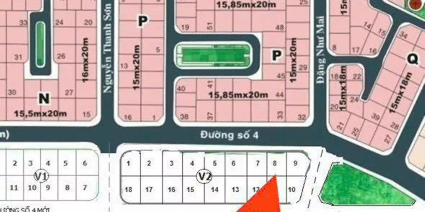 đất nền biệt thự kế sông Sài Gòn dự án Huy Hoàng trung tâm Tp Thủ Đức