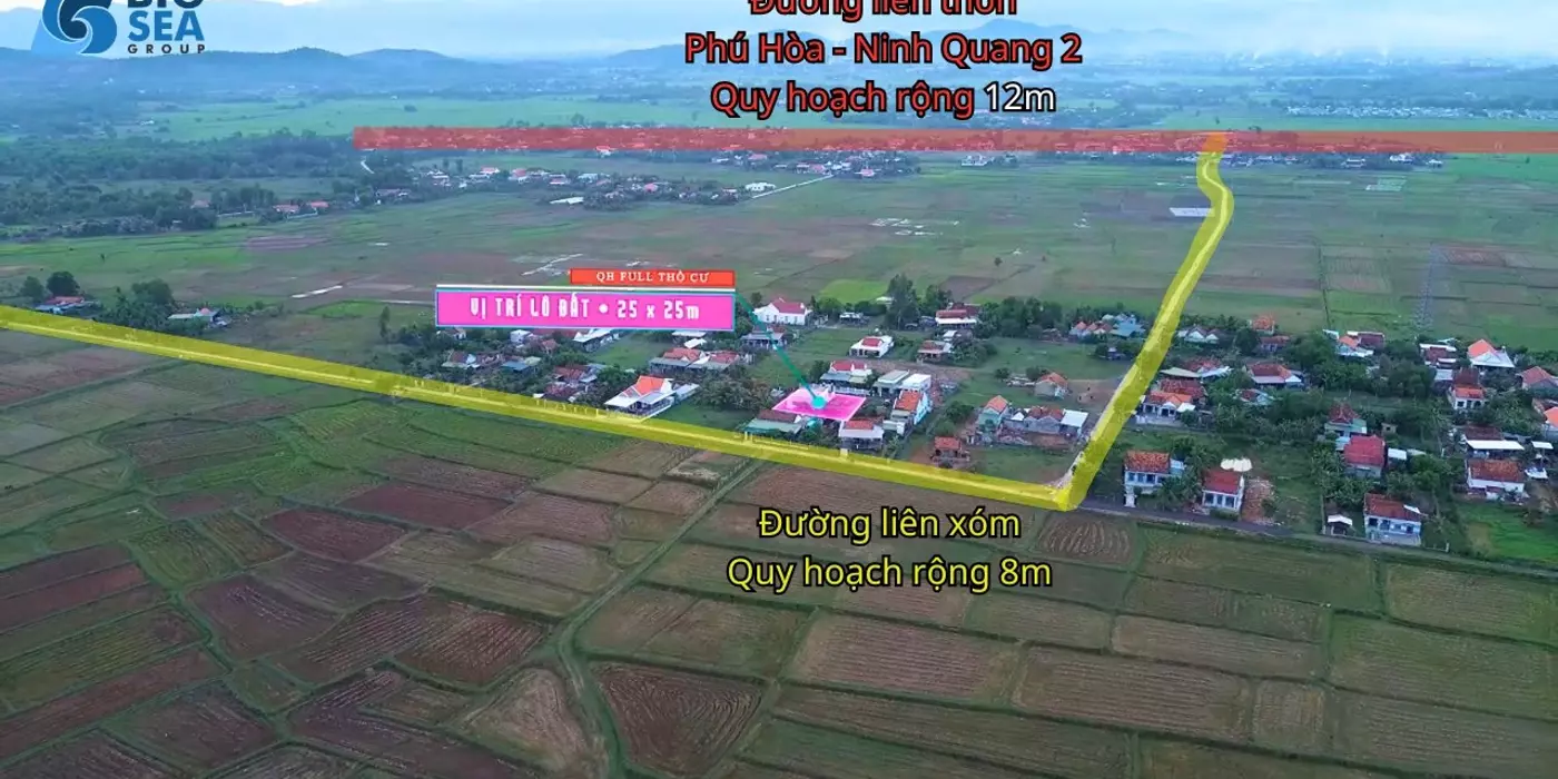 Bán nhanh siêu phẩm 624m2 tại ninh hòa giá chỉ 6.xx tỷ - khu kinh tế Vân Phong