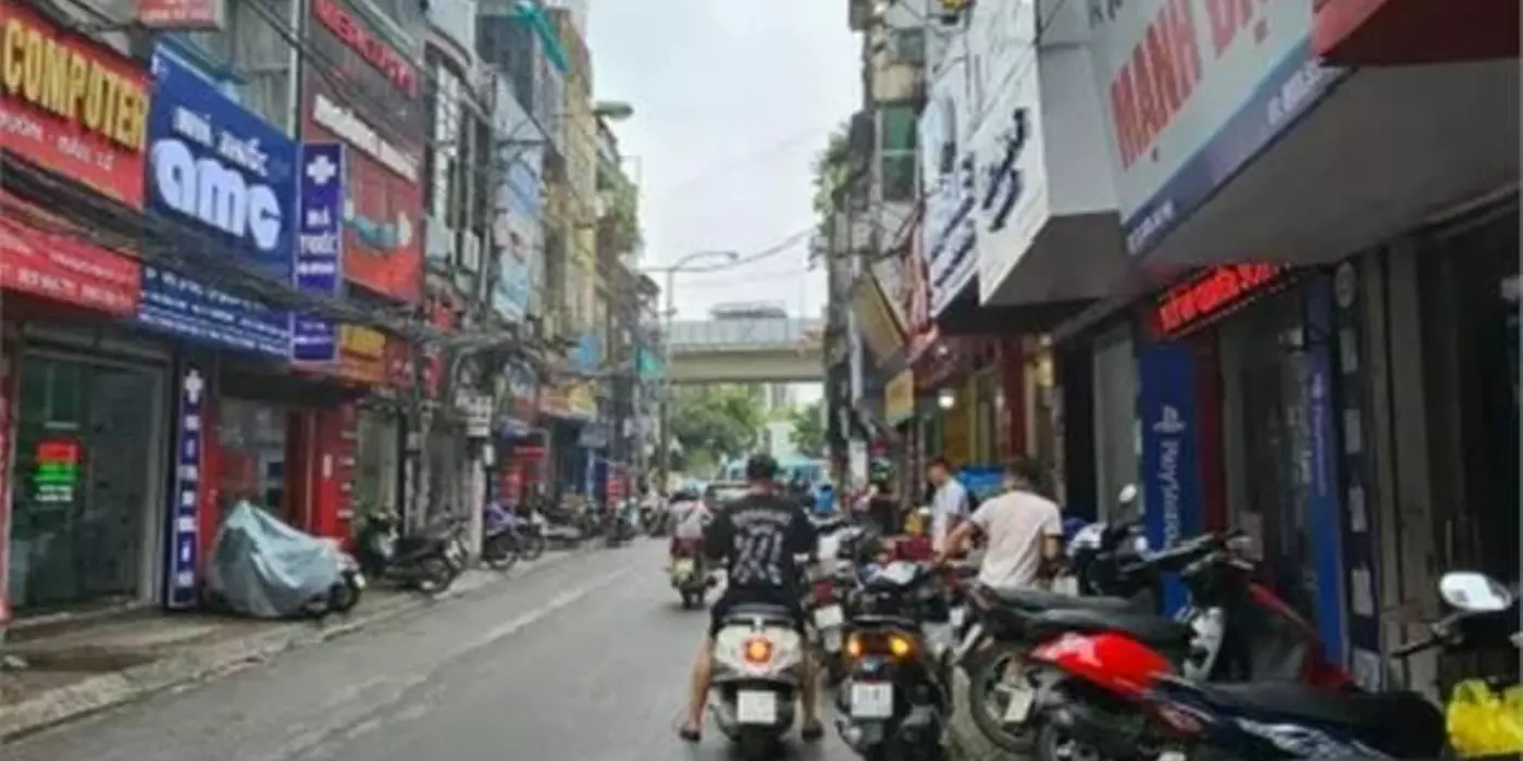 bán nhà mặt phố-lương thế vinh-nam từ liêm hà nội 80m2 -4 tầng =mặt phố kinh doanh cực đỉnh -lh