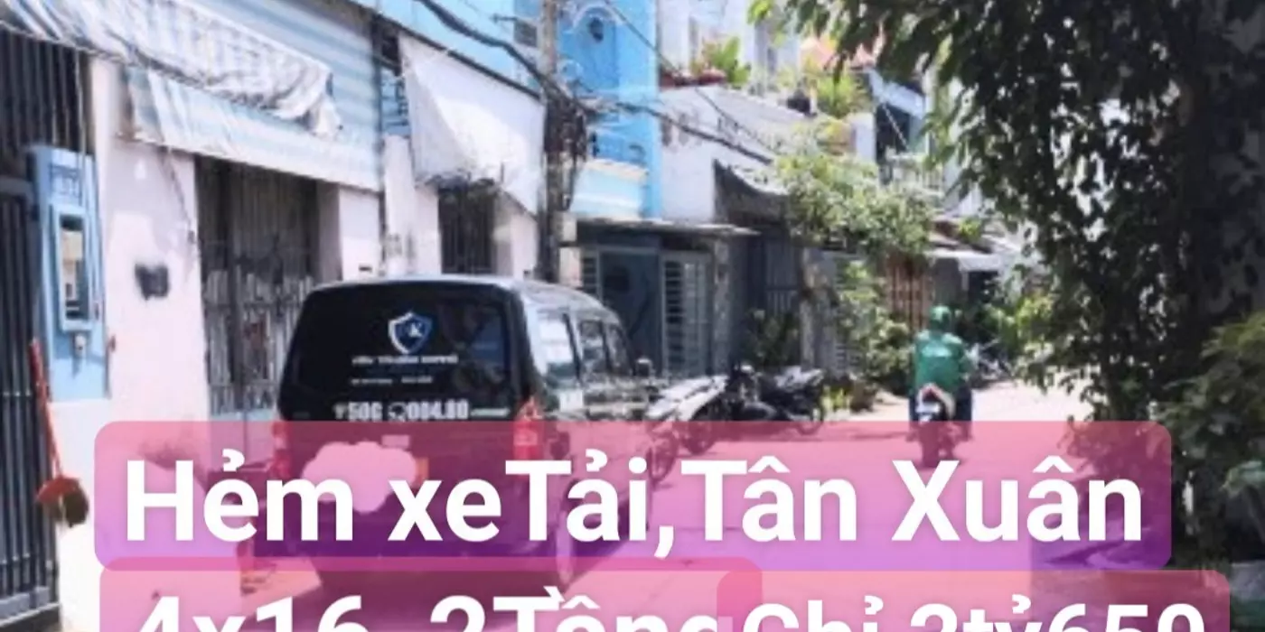 🌹ĐƯỜNG XE TẢI - CHỈ 2.65 TỶ - 64M2 - 2 TẦNG - VỪA Ở VỪA KINH DOANH - TRUNG MỸ - TÂN XUÂN - HÓC MÔN