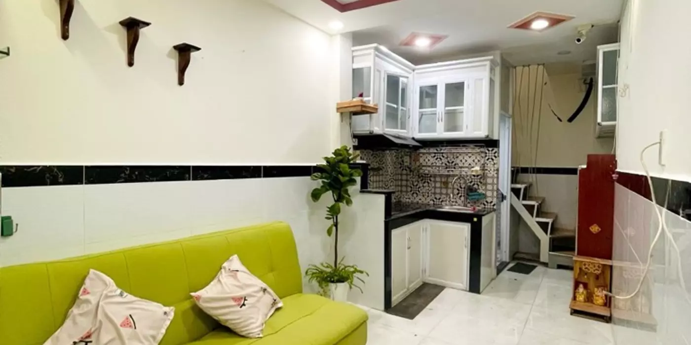 HẺM 1 TRỤC - 24M2 - 4 TẦNG, GIÁP Q1 - TẶNG NỘI THẤT- NHÀ NHỎ, CHƯA TỚI 3 TỶ,  NHIỀU CÔNG NĂNG