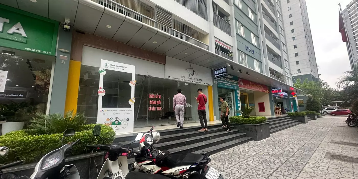 Cho thuê mặt bằng kinh doanh Linh Đàm