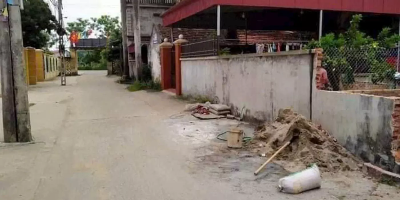 TẠI THANH HÀ TIÊN DƯƠC DT 124 M FUN THỔ CƯ VỊ CHÍ ĐÂT GÀN THỊ TRẤN