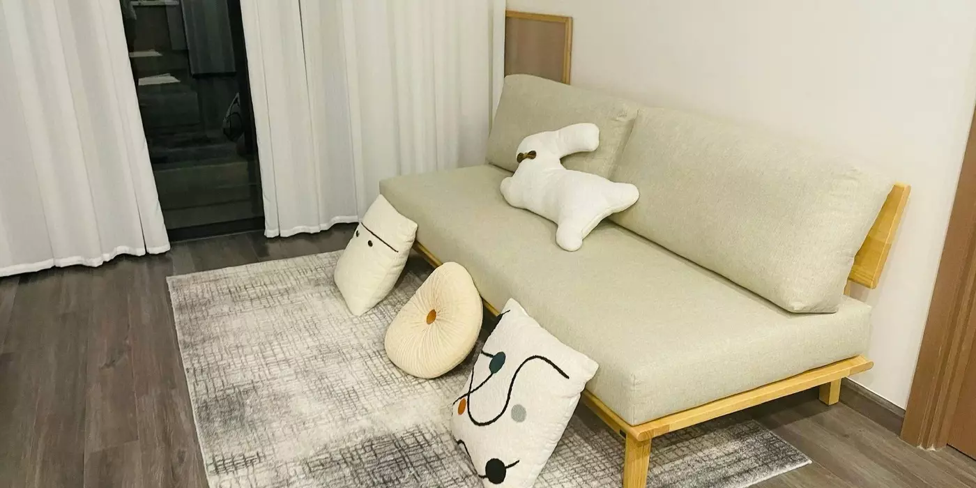 Cho thuê 1 ngủ TK2 full đồ giá thuê 10tr/tháng