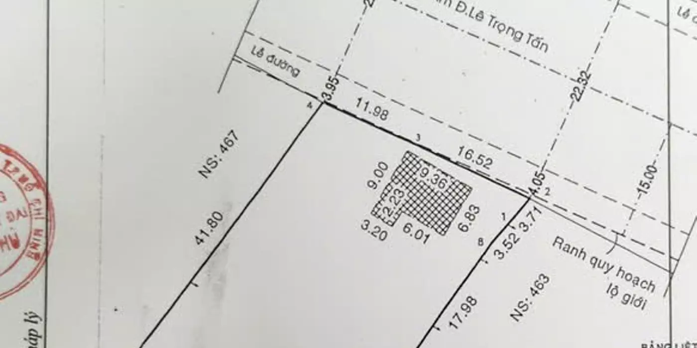Mặt Tiền KD Lê Trọng Tấn, Vị Trí Đắc Địa, 28x42m (1185m2)