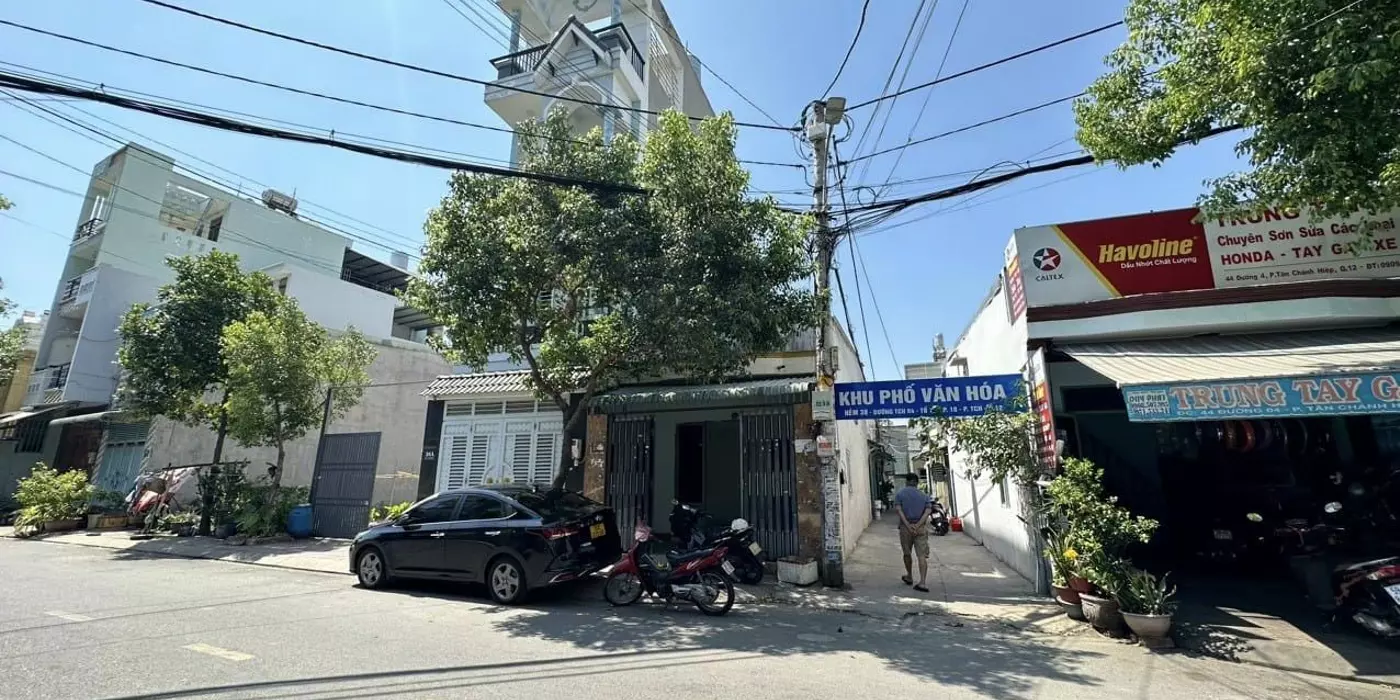 Bán nhà 2 mặt tiền 4,5x20m giá 5,49 tỷ TL, mặt tiền TCH4, Q12