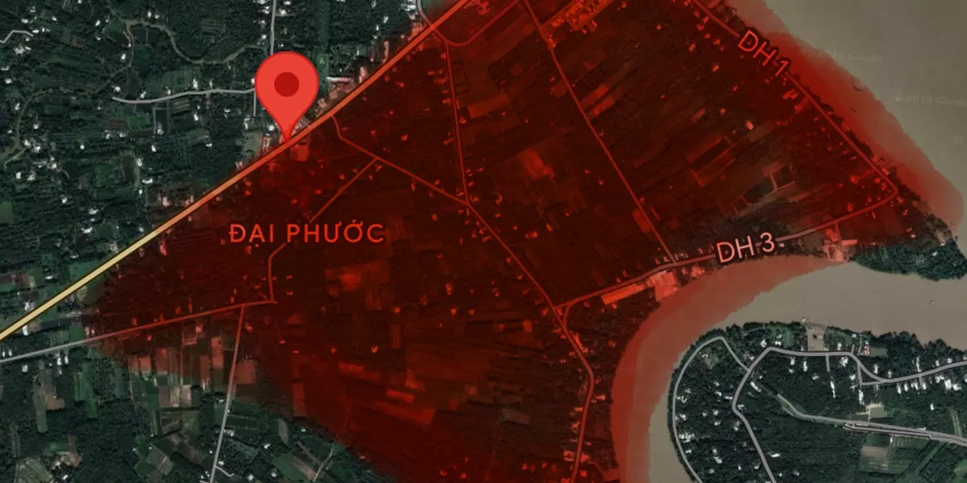 Bán đất Trà Vinh (13x40m) khu công nghiệp Cổ Chiên