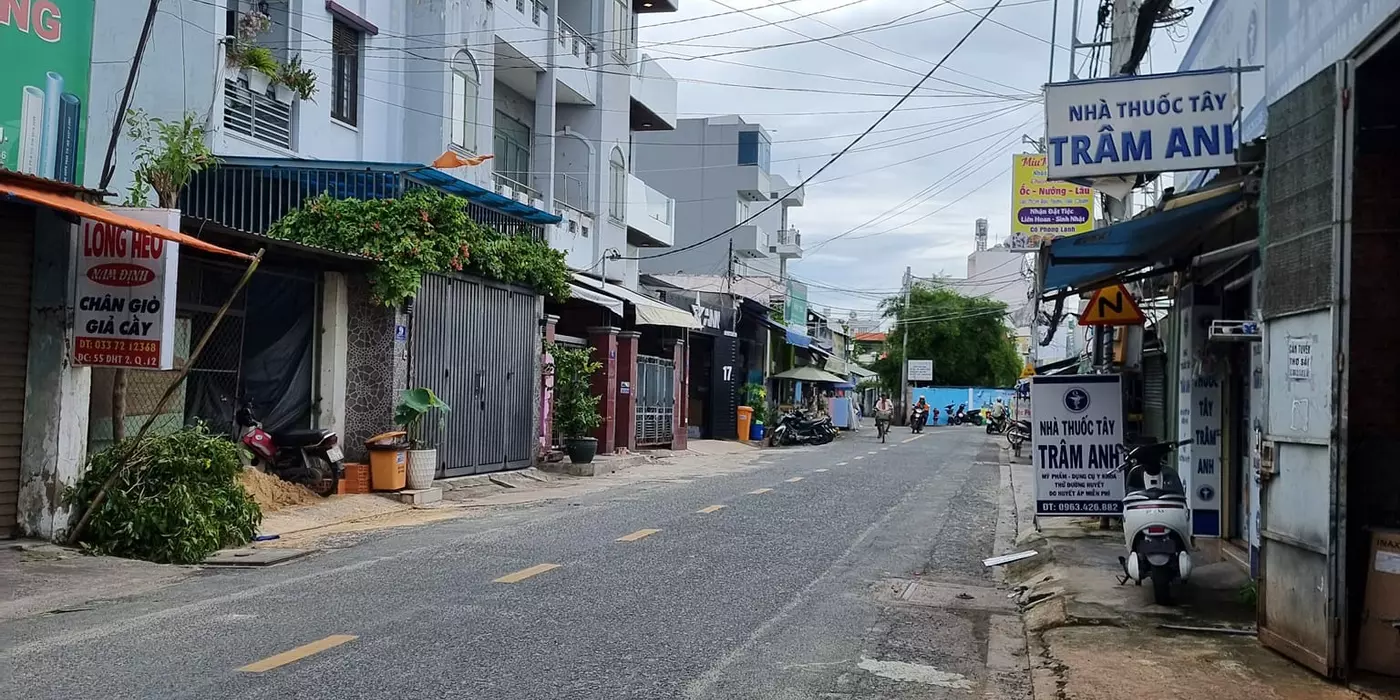 Bán tòa nhà 4 tầng 10x21m giá 17,5 tỷ Đường Đông Hưng Thuận 2