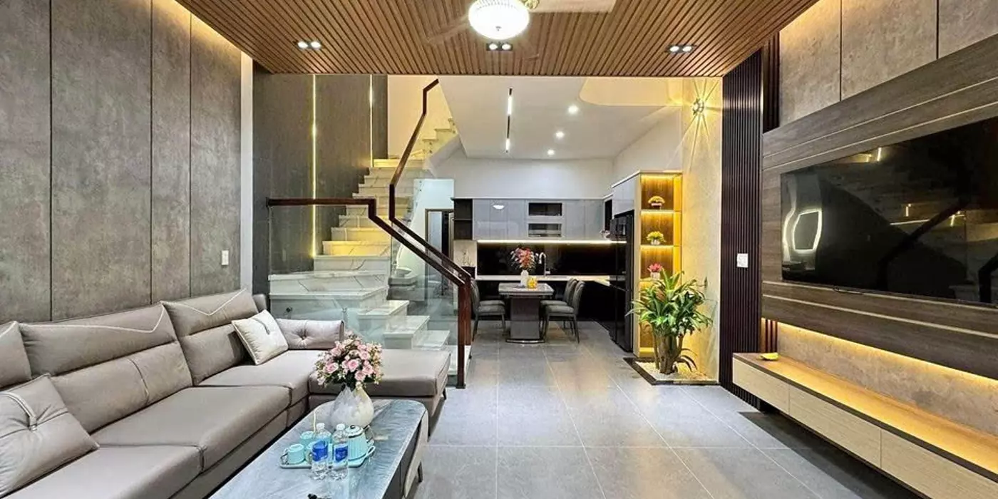 Bán nhà DƯƠNG QUẢNG HÀM – 45M2 - Ngõ thông – 50M ra phố - Oto qua nhà