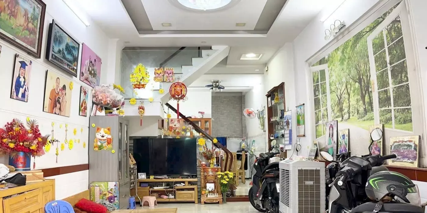 Bán nhà 4 tầng 4x13m giá 4,75 tỷ Đường 8m Nguyễn Thị Búp, Q12