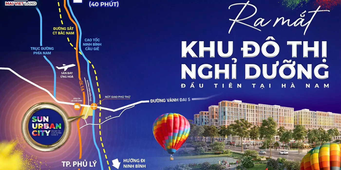 SẢN PHẨM CAO TẦNG TIÊN PHONG, SẢN PHẨM THẤP TẦNG ĐA DẠNG - SUN URBAN CITY HÀ NAM.