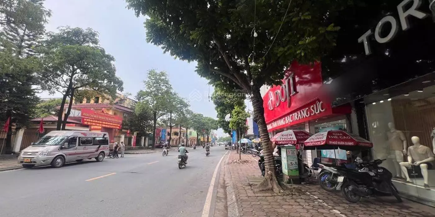 Bán đất Kiêu Kỵ Gia Lâm DT 135M mặt phố Ô tô tránh kinh doanh sầm uất mặt tiền khủng nhỉnh 100tr/m2