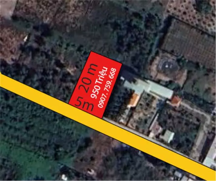 GẦN THẠNH MỸ LỢI ! 100%THỔ CƯ, GIÁ 950 TRIỆU/100M2, NHƠN TRẠCH, ĐỒNG NAI !