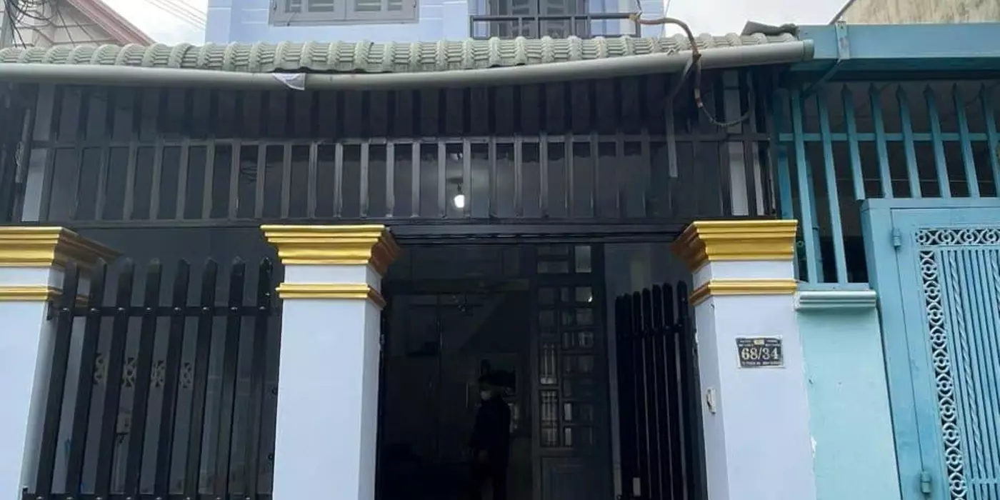 Nhà Lầu 66m2 kế bên trường học và chợ Bình Chuẩn, thuận An, Giá 1ty3xx