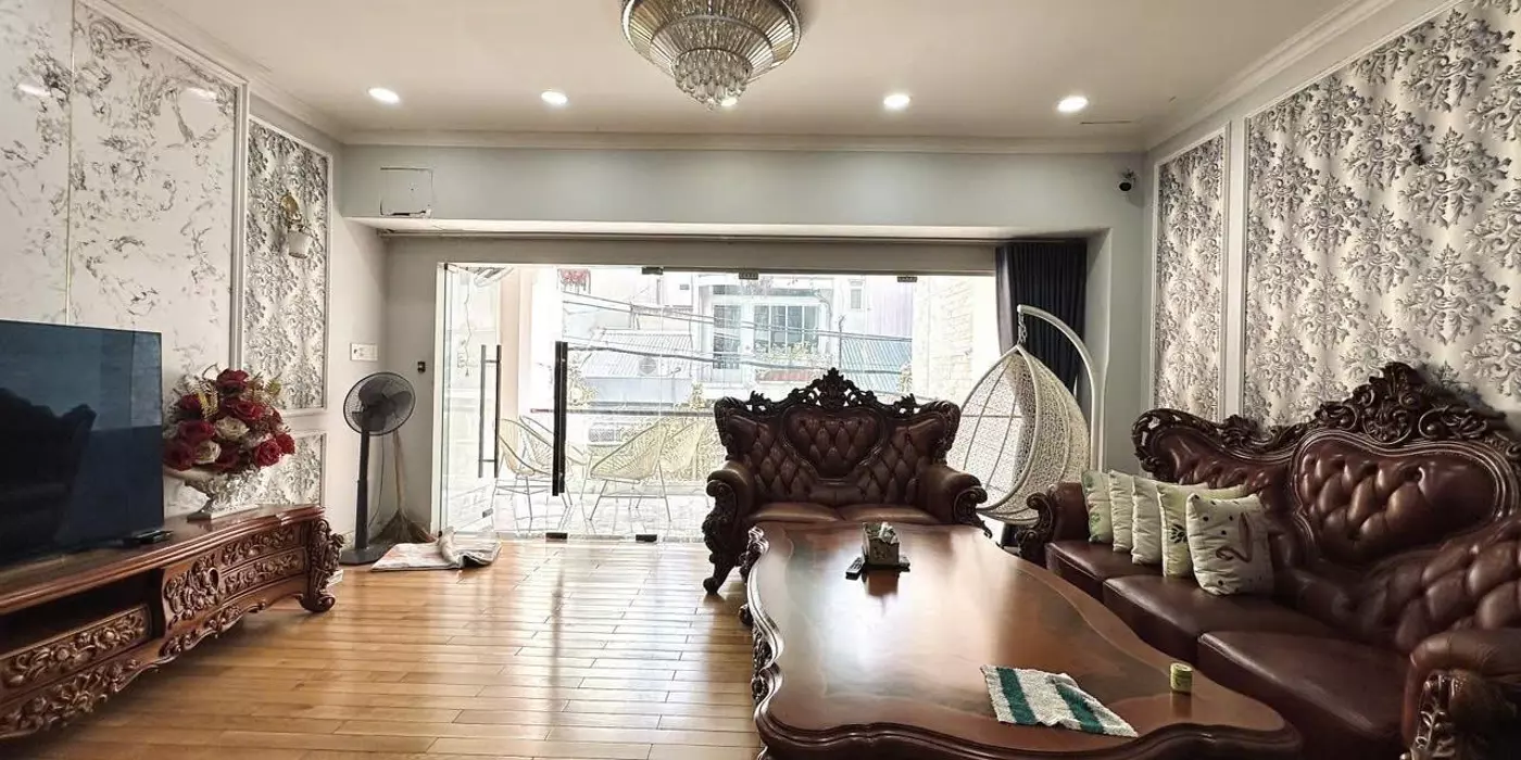 PHÚ NHUẬN, SAU LƯNG MẶT TIỀN LÊ VĂN SỸ - BIỆT THỰ 7 TẦNG - 100M2 (6x17) A4 - ĐƯỜNG 8M - 26T TL