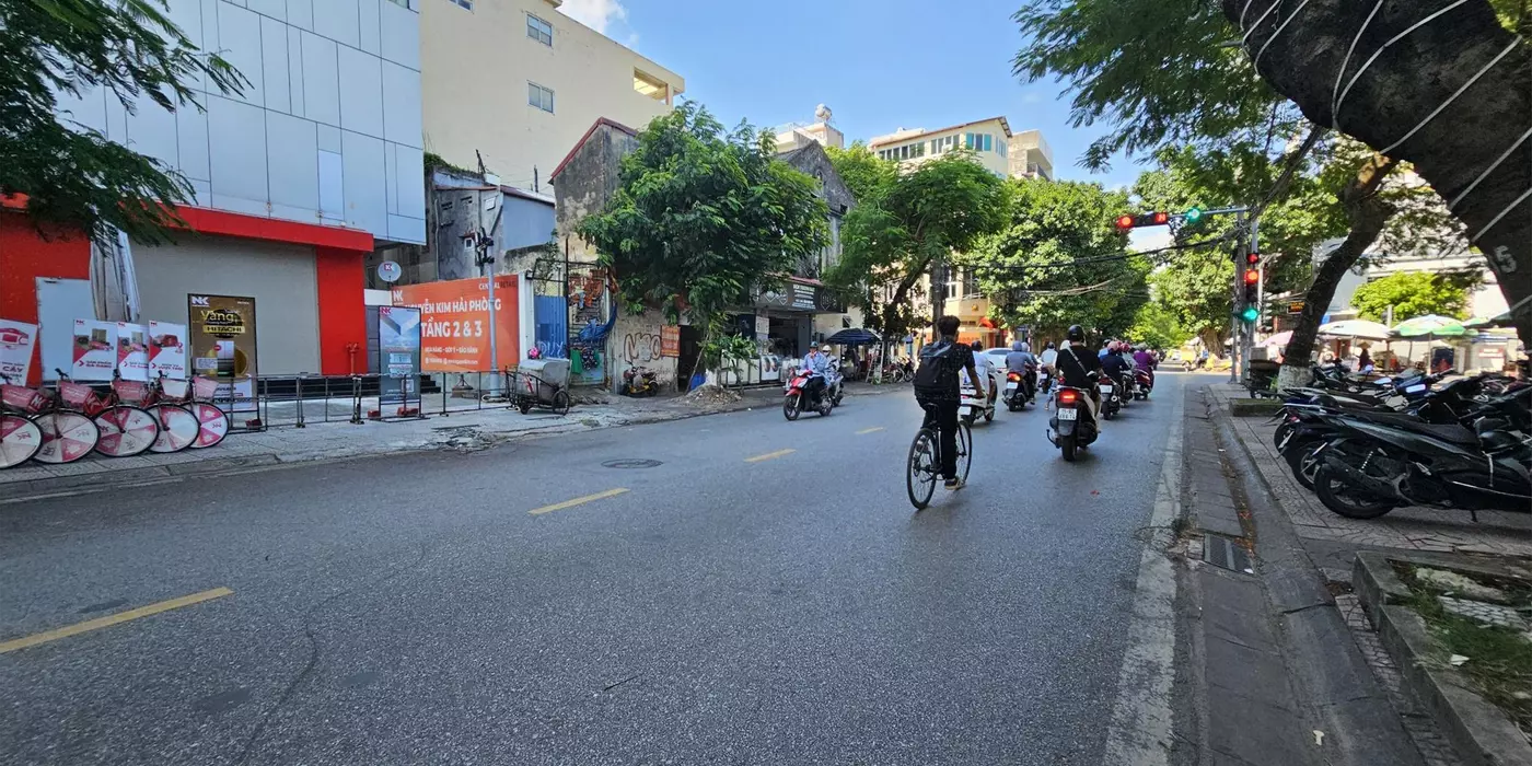 NHÀ MẶT ĐƯỜNG LƯƠNG KHÁNH THIỆN lô góc mặt tiền 4.6m , NGÔ QUYỀN , HẢI PHÒNG