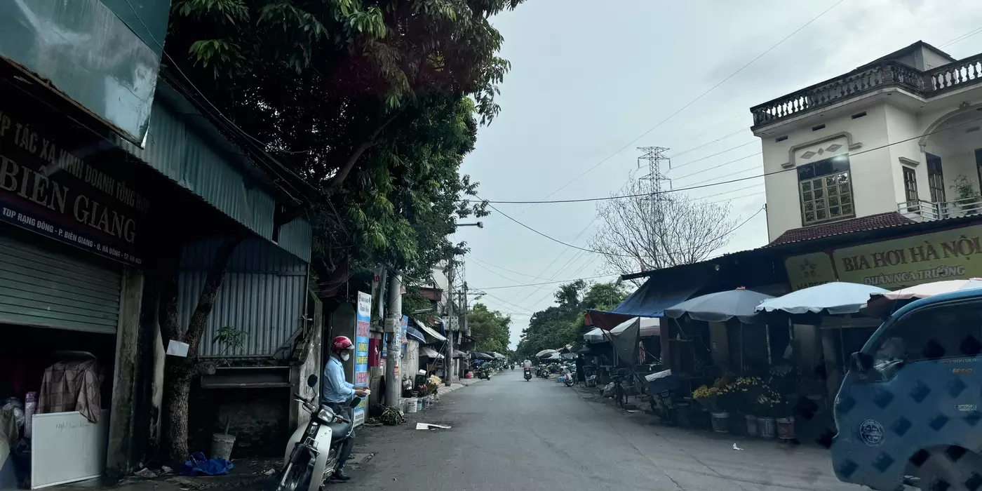 BÁN ĐẤT CHỢ BIÊN GIANG - HÀ ĐÔNG - HÀ NỘI