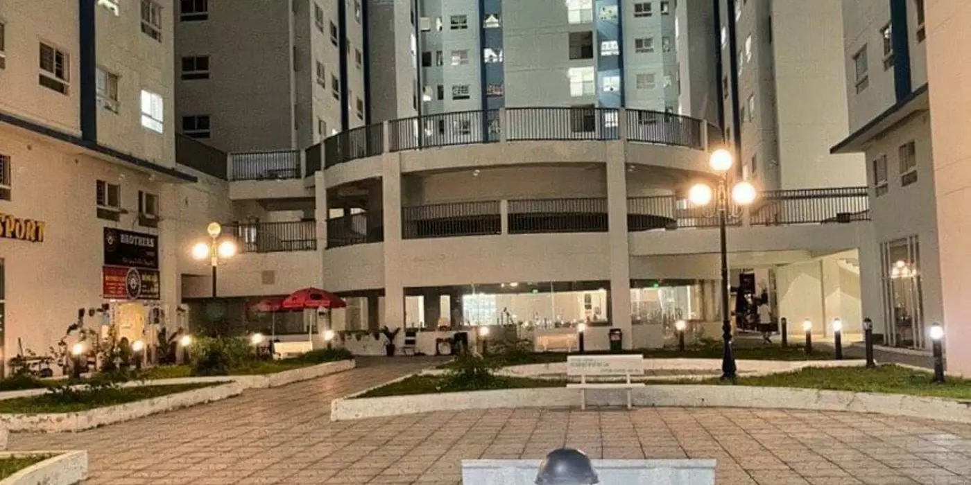 Cho thuê căn hộ 35 hồ học lãm, p. an lạc, bình tân; Căn Góc 64m2 2pn 5triệu. nhà trống