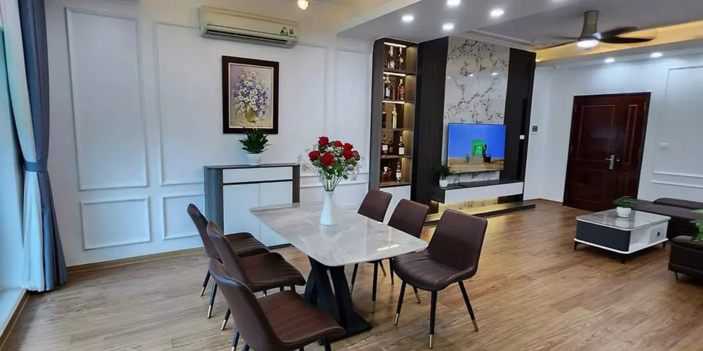 Căn hộ 115m2 KĐT Mỹ Đình 2 sẵn nội thất giá 5 tỷ