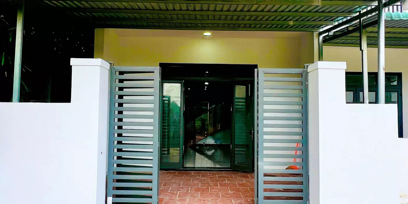 Bán nhà sổ riêng thổ cư 110 m2 Thạnh Phú Vĩnh cử .