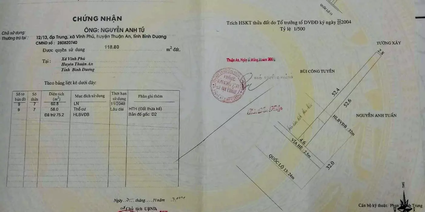 Nhà mặt tiền quốc lộ 13, kề ngả tư Bình Phước giảm còn 46tr/m2