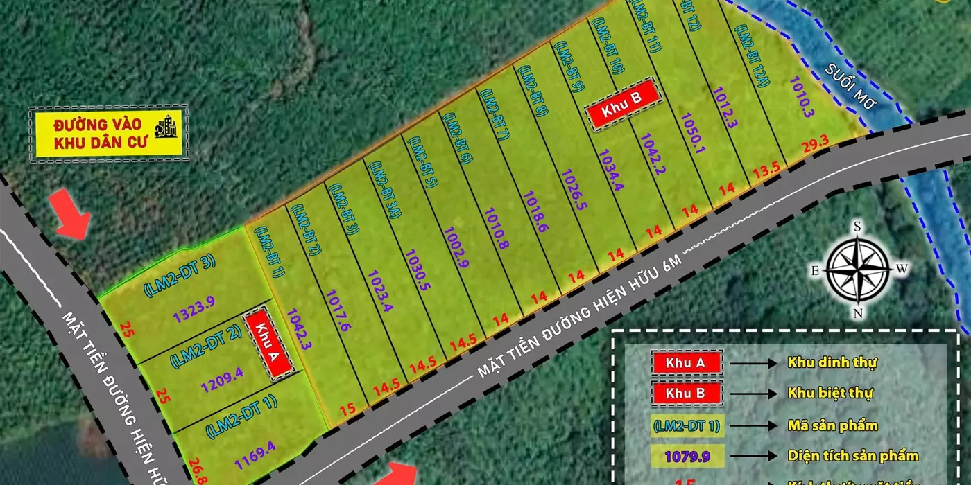 Chính chủ, đất vip ven suố i- Ngay nút giao cao tốc Bảo Lộc- Trung Tâm Du Lịch -1,7tr/m2