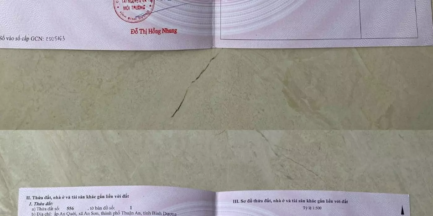 Bán Đất 500 m2 & 686 m2 đường An Sơn 32, 

Xã An Sơn, TP Thuận An, Tỉnh Bình Dương