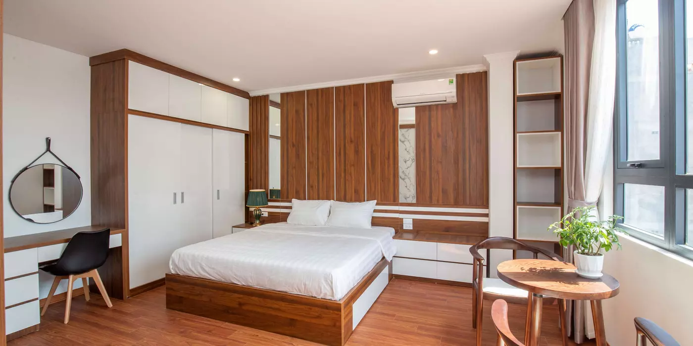 Cho thuê căn hộ dịch vụ cao cấp tại 47 Linh Lang, view thoáng, di chuyển thuận tiện HN