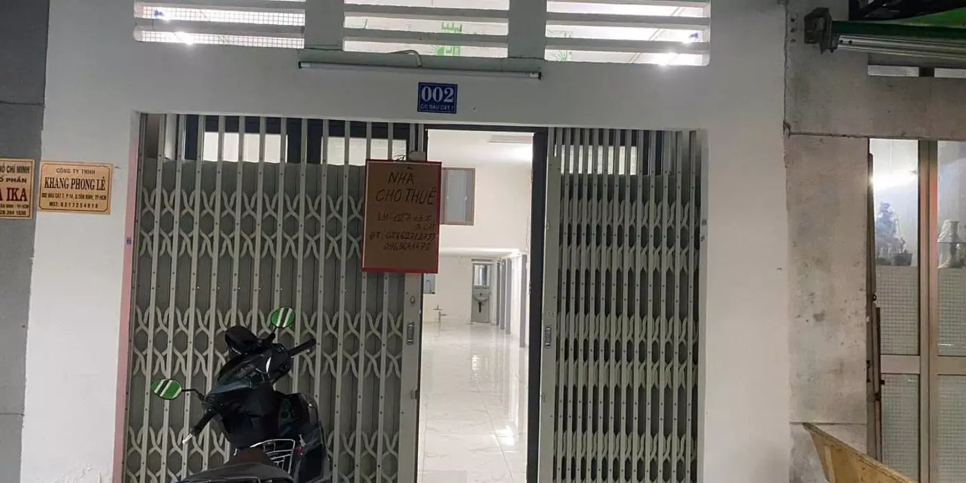 Chính chủ cho thuê chung cư tầng trệt đường Bàu Cát 7, P 14, Tân Bình, Hồ Chí Minh