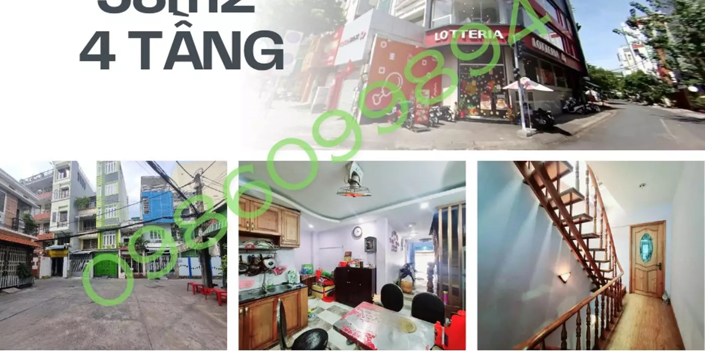 GẤP BÁN NHÀ NGUYỄN NGỌC LỘC - QUẬN 10 - 4 Tầng – 38m2– HẺM 3M - CHỈ 4.X TỶ