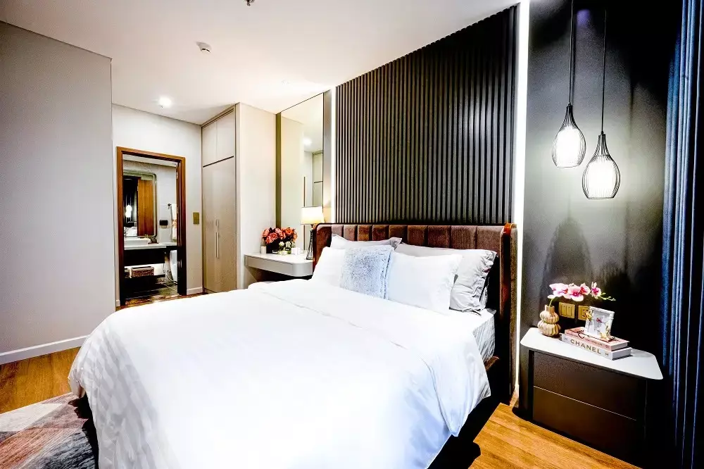 Cho thuê chung cư Hoàng Thành Pearl, đối diện Vinhomes Gardenia, 80m, 2 phòng ngủ, 2 wc, ở ngay