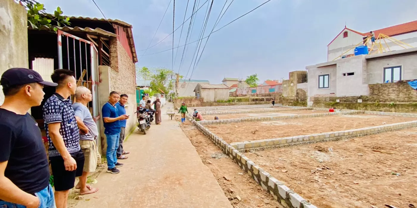 5 lô F0 chủ nguồn, Đất thổ cư xã Tự Nhiên, Thường Tín. Giá 28 triệu/m, 92m.