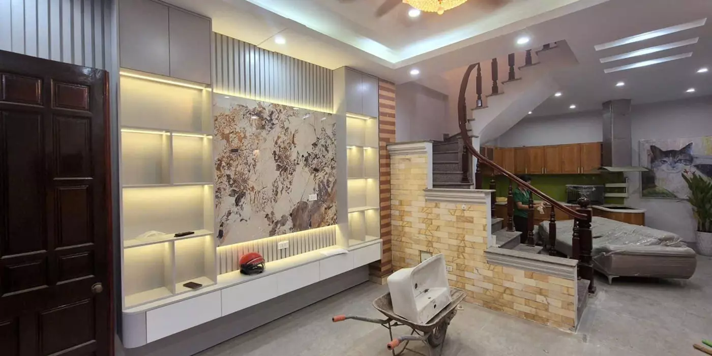 NHÀ ĐẸP Ơ NGAY TÂN MAI ĐỀN LỪ HOANG VĂN THỤ HOÀNG MAI
DT 54M2, 4 TẦNG, MT 4,5 M, 6,9 TỶ