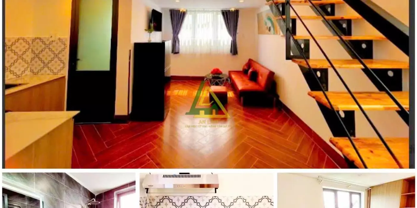 Cho thuê căn hộ 1 phòng ngủ đường Lý Thường Kiệt p9 giá 6tr