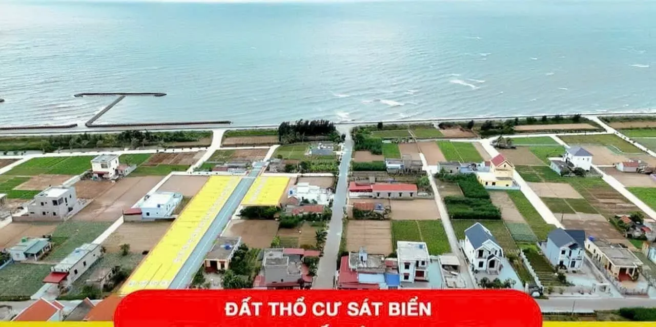 Bán nhanh lô đất gần bãi tắm Giao Phong, Nam Định. 100m2. Vị trí đẹp. Chưa qua đầu tư