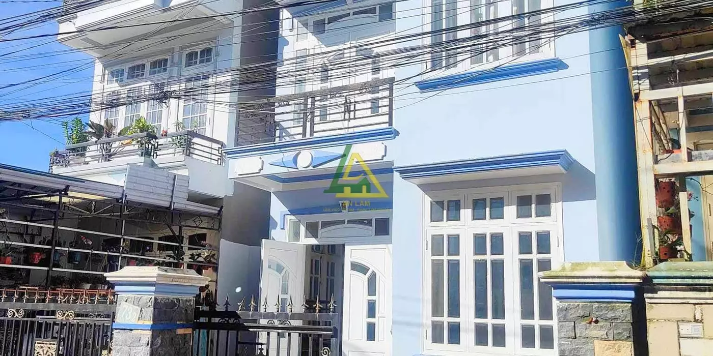 Cho thuê nhà nguyên căn 5 phòng ngủ đường Phan Chu Trinh p9 giá 13tr650
