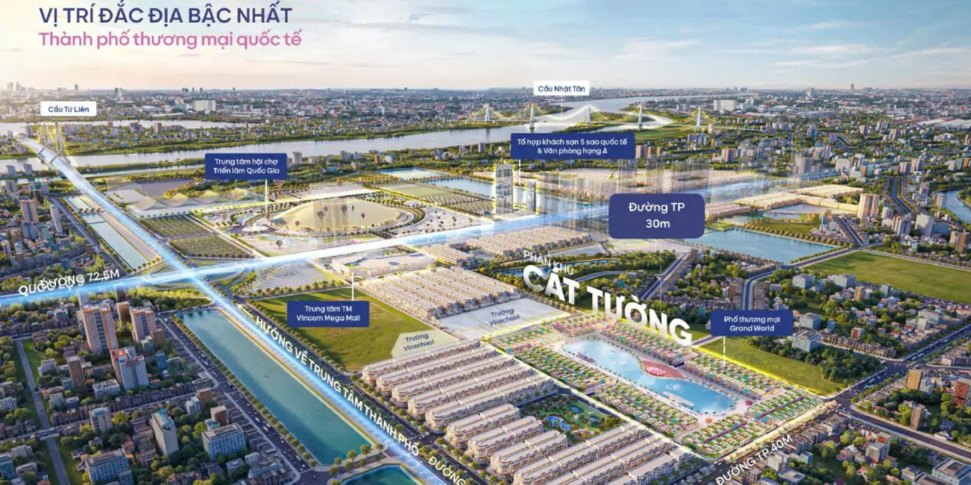 Vinhomes Cổ Loa sở hữu Nhà Phố liền kề giá tốt- Vinhomes global gate