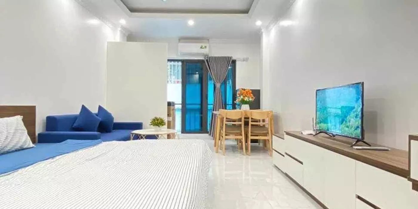 Cho thuê căn hộ ban công thoáng tại 165 Cầu Giấy