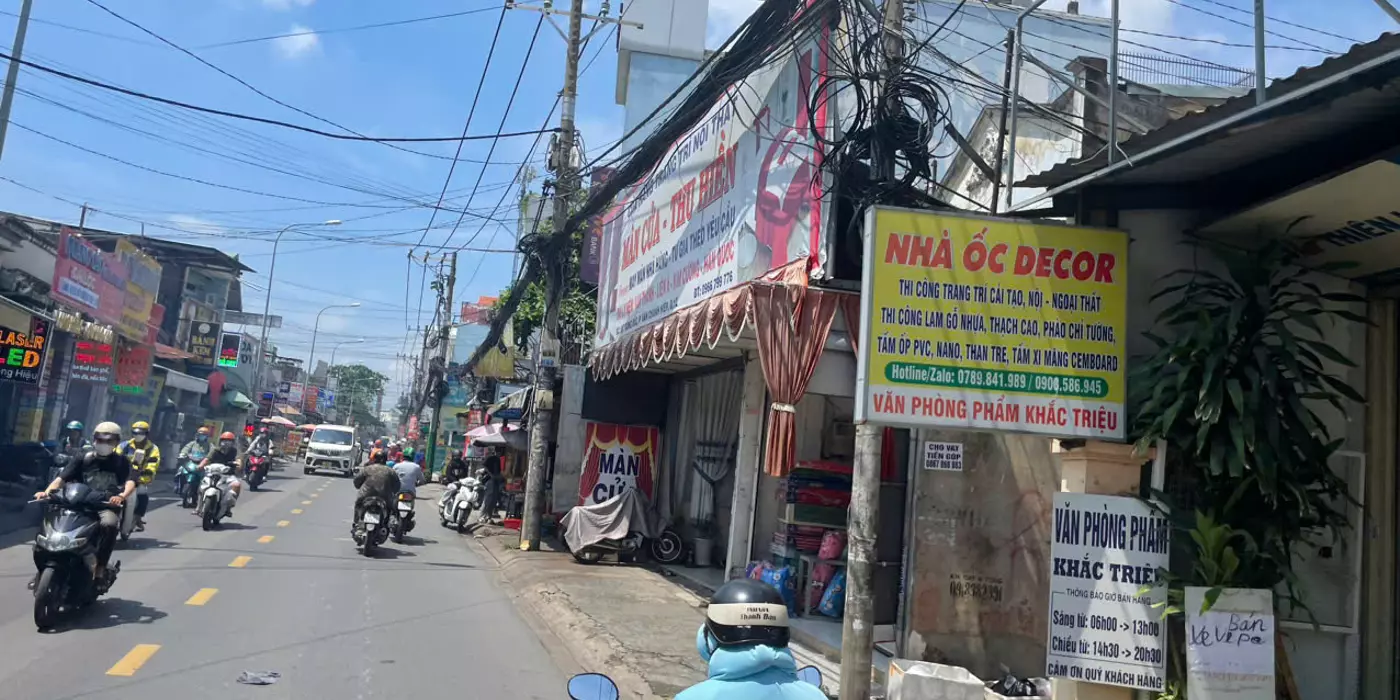 NHÀ (4x26) 2 MẶT TIỀN CHỢ ĐÔNG BẮC, TÂN CHÁNH HIỆP, Q12 GIÁ 8.8 TỶ