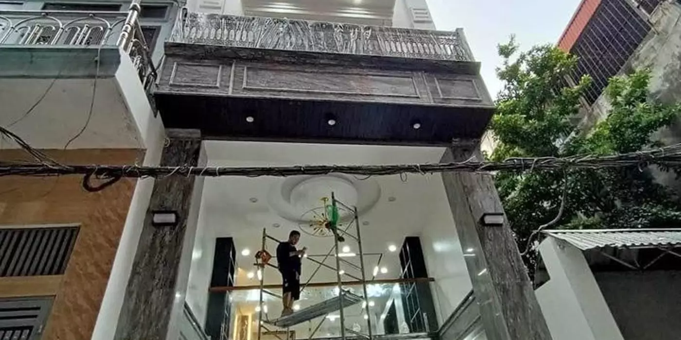 Bán nhà Lai Xá, Kim Chung. Trục chính kinh doanh, Ôtô tránh. Nội thất đầy đủ thang máy sẵn