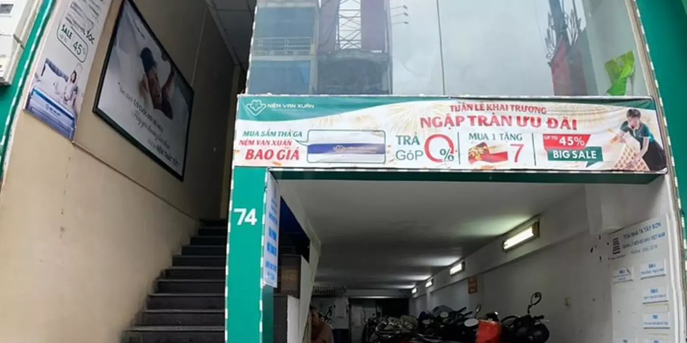 Cho thuê MBKD, Văn Phòng  80m2 giá chỉ 23tr/thg, Mặt tiền 6m tại 74 Tây Sơn, Đống Đa, Hà Nội