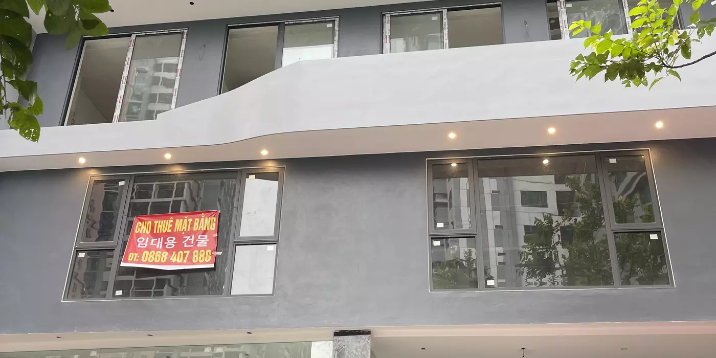 Cho thuê mặt bằng kinh doanh tầng 1 2 văn phòng tầng 4 5