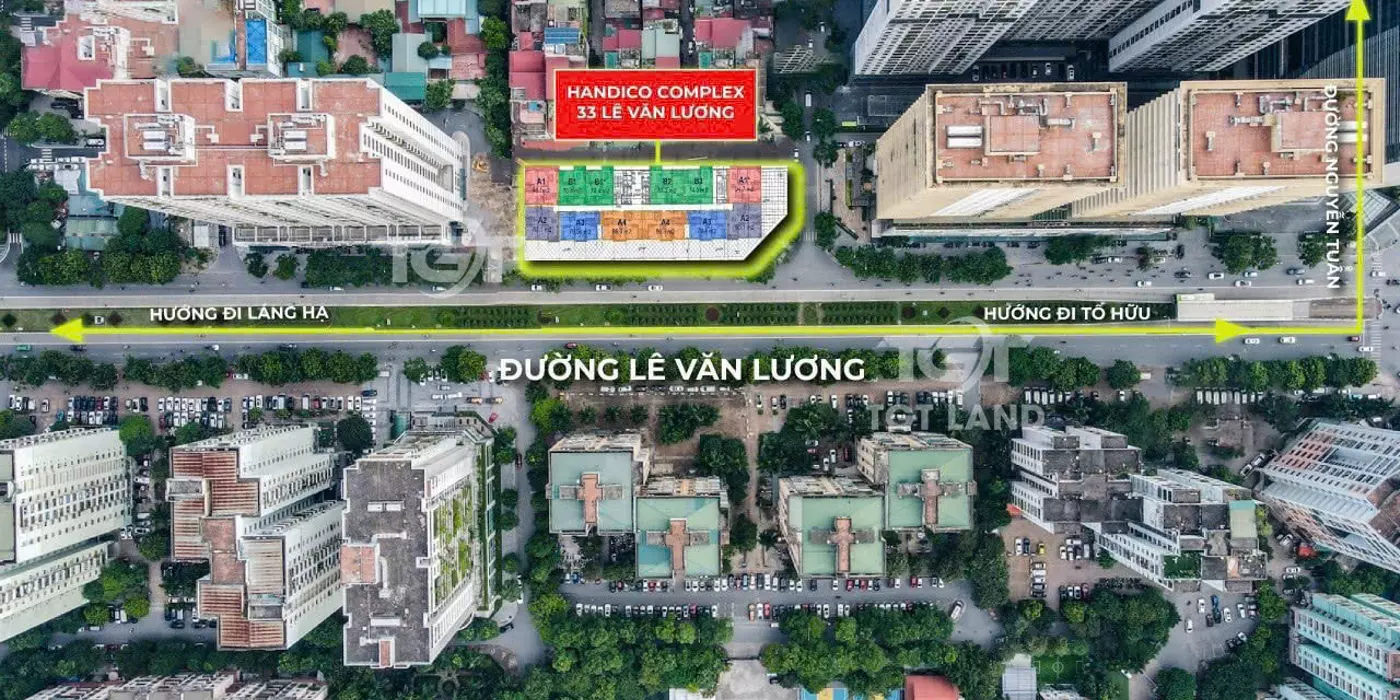 Bán suất ngoại giao tòa Handico Complex 33 Lê Văn Lương sắp mở bán