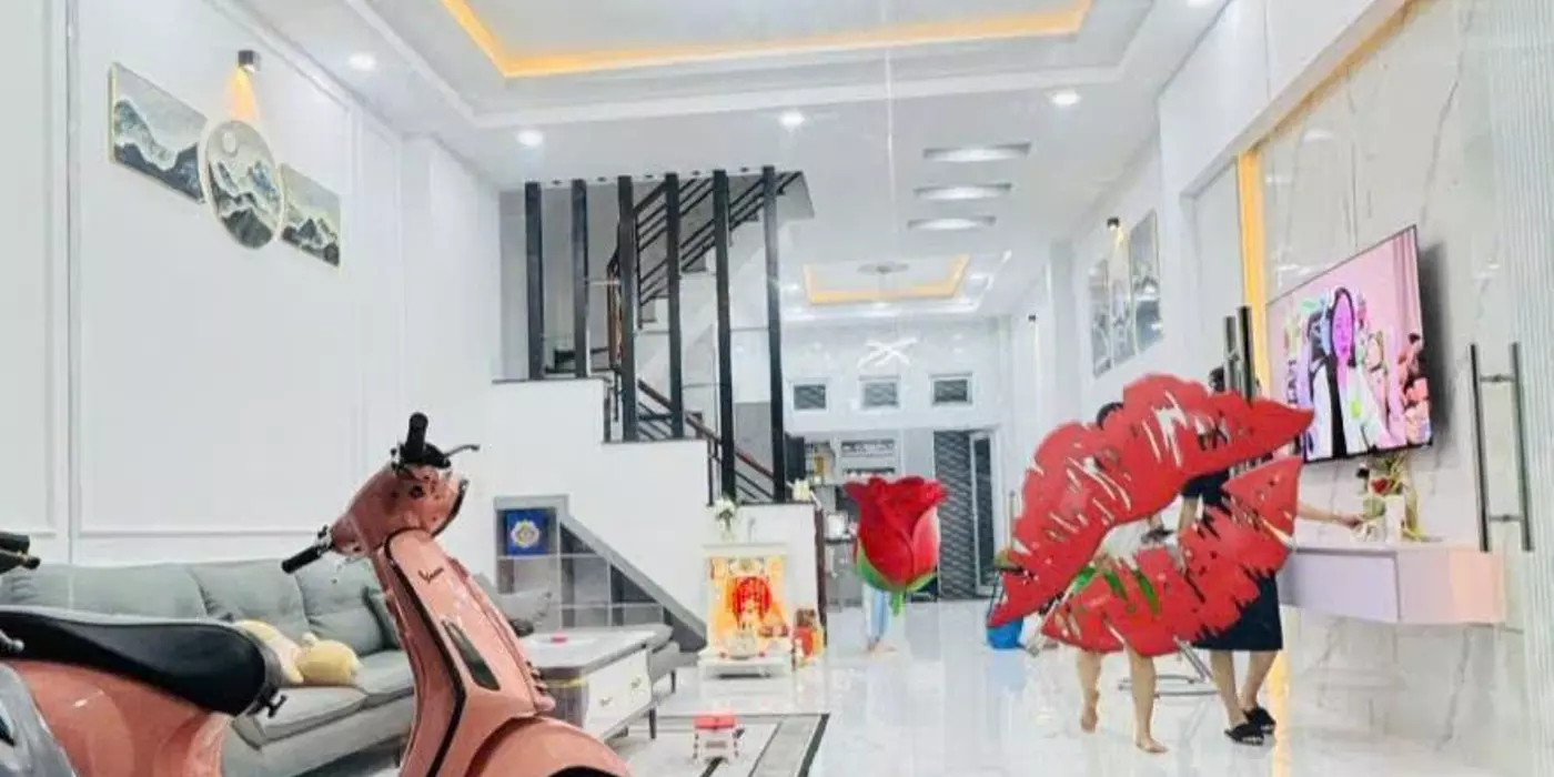 Q8 ÂU DƯƠNG LÂN, HẺM XE TẢI THÔNG 5.4x16M 6PN NHÀ ĐẸP Ở NGAY 11.XT